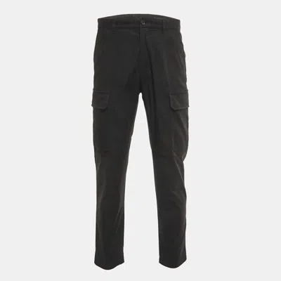 Pre-owned Louis Vuitton Black Cotton Cargo Pants M