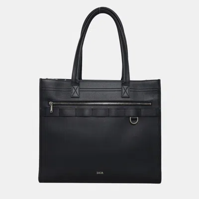 Pre-owned Dior Safari Tote Bag In Black