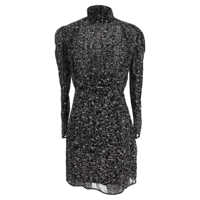 Iro Ba & Sh Acia Mini Dress In Black Viscose In Black