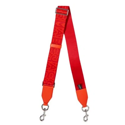 Marc Jacobs The Monogram Webbing Strap In Orange