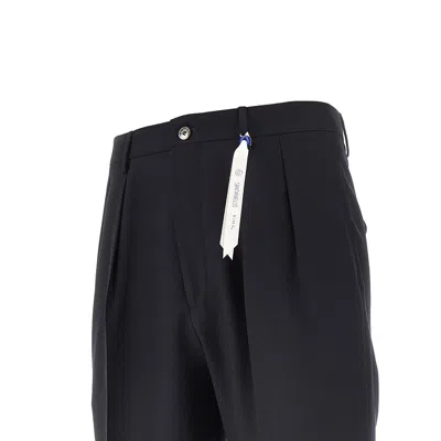 Santaniello Irò Rima Wool Pants In Black