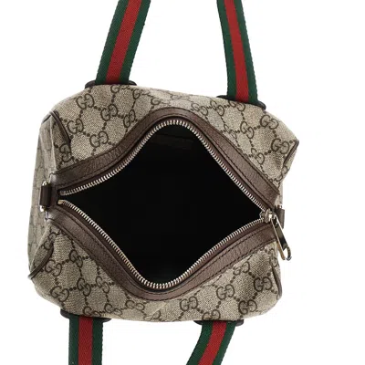 Gucci Mini Gg Duffle Bag In Brown