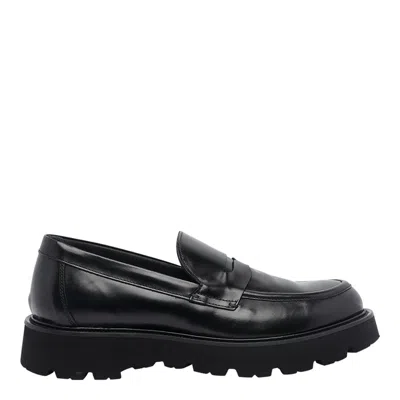 Pawelk's Black Sie Loafers In Black