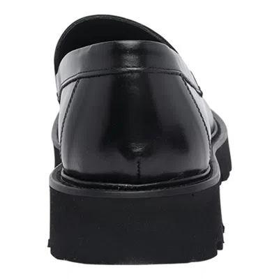 Pawelk's Black Sie Loafers In Black