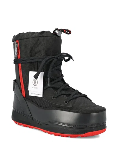 Bogner Laax 8 Lace-up Snow Boots In Black
