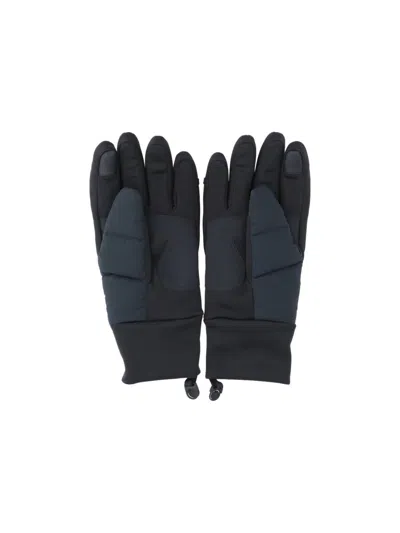 Canada Goose Logo Gloves In Blue
