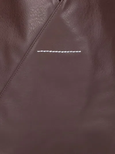 Mm6 Maison Margiela Small Japanese Handbag In Brown