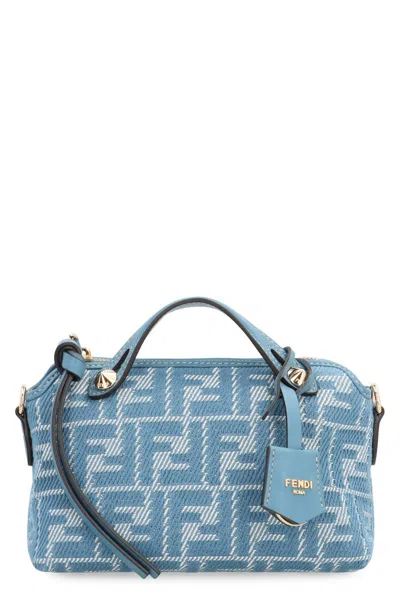 Fendi By The Way Soft Mini Handbag In Blue