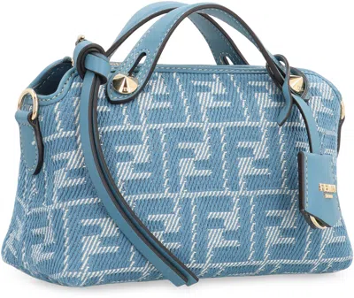 Fendi By The Way Soft Mini Handbag In Blue
