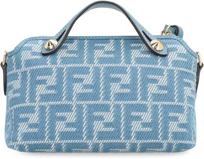 Fendi By The Way Soft Mini Handbag In Blue