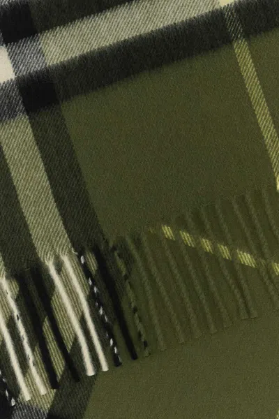 Burberry Scarves And Foulards In Green