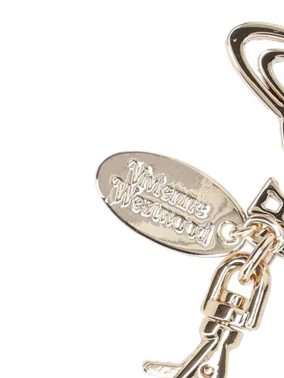 Vivienne Westwood Keychains In Gold