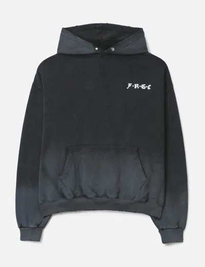 Fragile Club Distorted Triangle Hoodie In Black