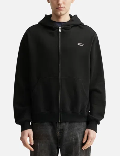 Fragile Club Core Uniform Zip-up In Black