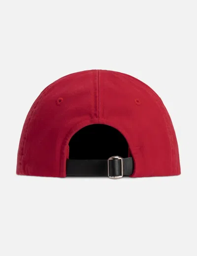 Fragile Club Vintage Red Hat In Red