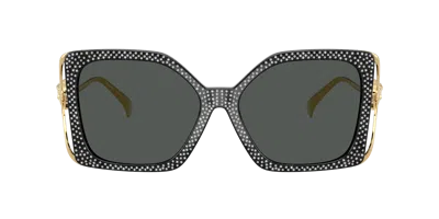 Versace Woman Sunglass Ve4502u In Gray