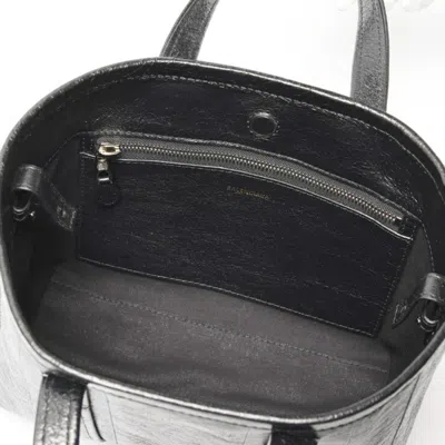 Pre-owned Balenciaga Black Leather Tote Bag ()