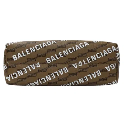 Pre-owned Balenciaga Brown Pvc Tote Bag ()