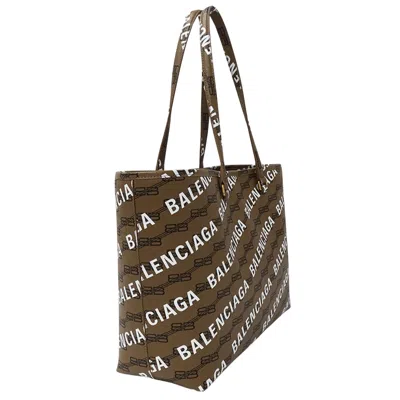 Pre-owned Balenciaga Brown Pvc Tote Bag ()