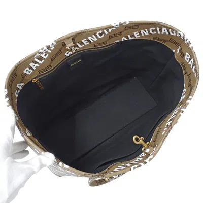 Pre-owned Balenciaga Brown Pvc Tote Bag ()