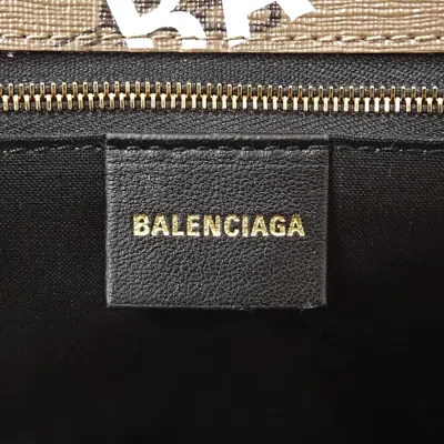 Pre-owned Balenciaga Brown Pvc Tote Bag ()