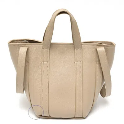 Pre-owned Balenciaga Grayish Leather Tote Bag ()