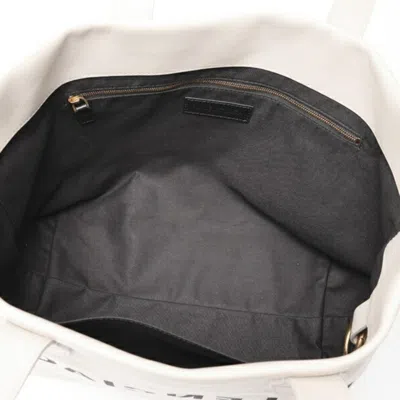 Pre-owned Balenciaga Grayish Canvas Leather Tote Bag ()