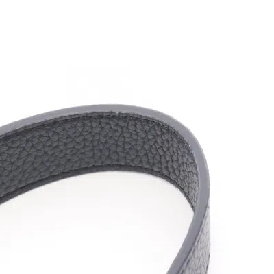 Pre-owned Bally Navy Nylon Leather Shoulder Bag () In Blue