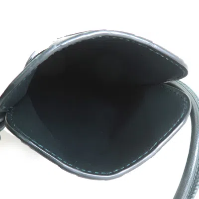 Pre-owned Bottega Veneta Dark Green Leather Pouch Shoulder Bag ()