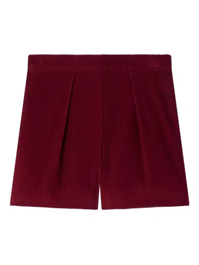 Bonpoint Josefina Corduroy Shorts In Brown