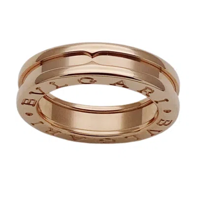 Pre-owned Bvlgari Pink Gold Pink Gold (18k) Band Ring ()