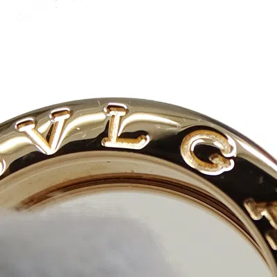 Pre-owned Bvlgari Pink Gold Pink Gold (18k) Band Ring ()