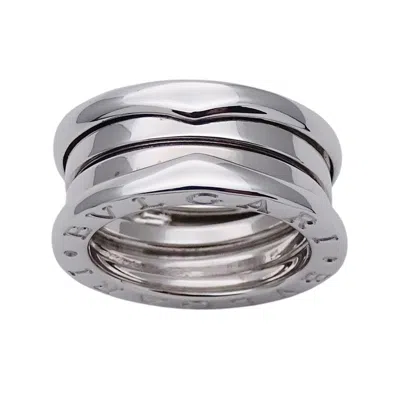 Pre-owned Bvlgari White Gold White Gold (18k) Band Ring ()
