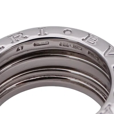 Pre-owned Bvlgari White Gold White Gold (18k) Band Ring ()