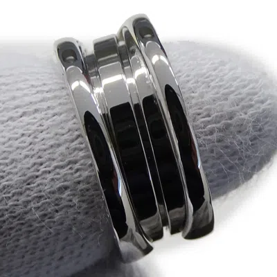 Pre-owned Bvlgari White Gold White Gold (18k) Band Ring ()