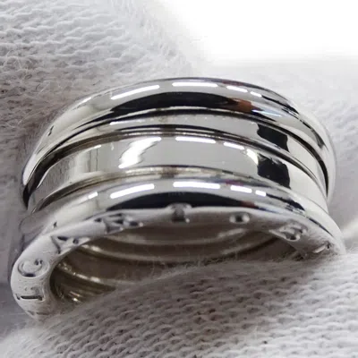 Pre-owned Bvlgari White Gold White Gold (18k) Band Ring ()