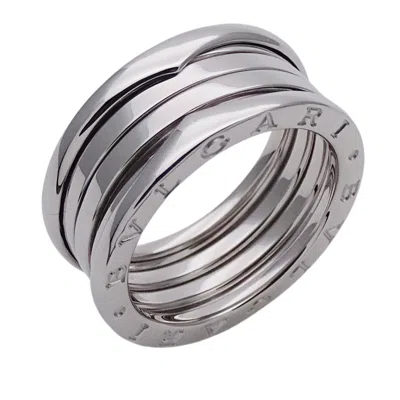Pre-owned Bvlgari White Gold White Gold (18k) Band Ring ()