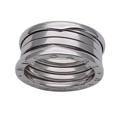 Pre-owned Bvlgari White Gold White Gold (18k) Band Ring ()