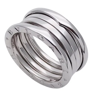 Pre-owned Bvlgari White Gold White Gold (18k) Band Ring ()