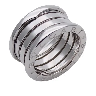 Pre-owned Bvlgari White Gold White Gold (18k) Band Ring ()