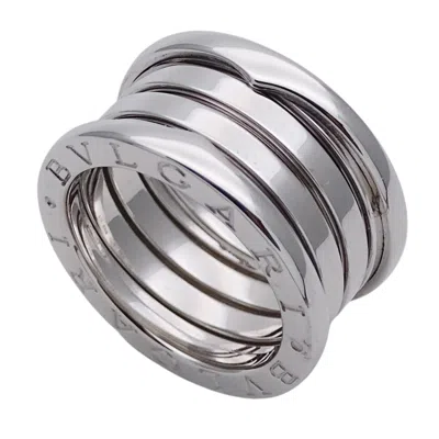 Pre-owned Bvlgari White Gold White Gold (18k) Band Ring ()