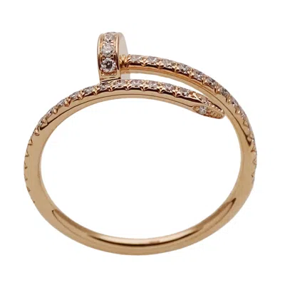 Pre-owned Cartier Pink Band Ring ()