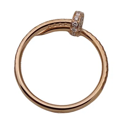 Pre-owned Cartier Pink Band Ring ()