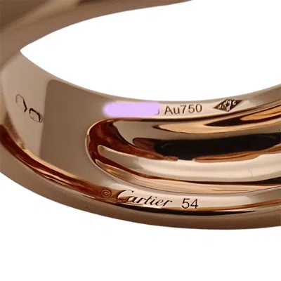 Pre-owned Cartier Pink Band Ring ()