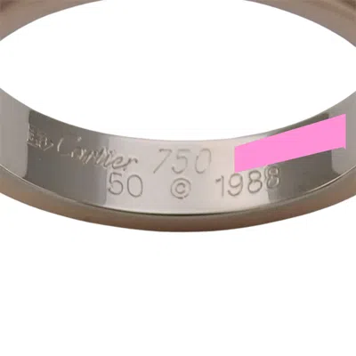 Pre-owned Cartier Trinity Pink White Yellow Band Ring () In Multi