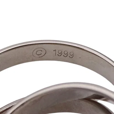Pre-owned Cartier White Gold White Gold (18k) Band Ring ()