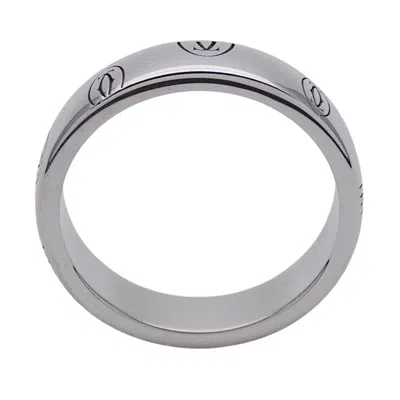 Pre-owned Cartier White Gold White Gold (18k) Band Ring ()