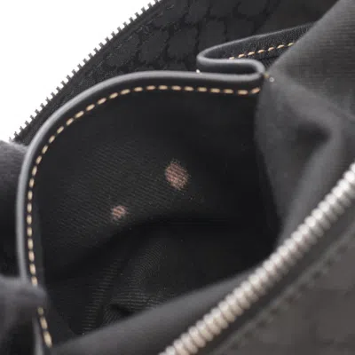 Pre-owned Celine Black Canvas Leather Tote Bag ()