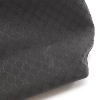 Pre-owned Celine Black Canvas Leather Tote Bag ()