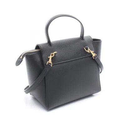 Pre-owned Celine Black Leather Handbag Shoulder Bag ()